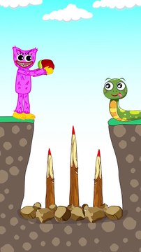 TOP 3 Animations About Huggy Wuggy and Kissy Missy _ #shorts #animation #story
