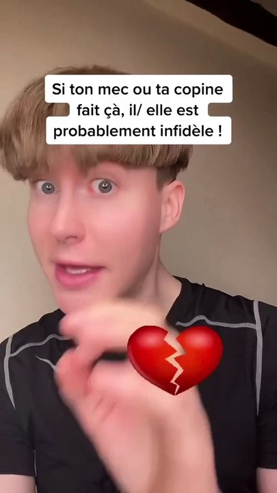 Ton mec ou ta copine fait ça ? Il/elle est probablement infidèle 