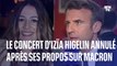 Le concert d’Izïa Higelin annulé après ses propos polémiques sur Emmanuel Macron
