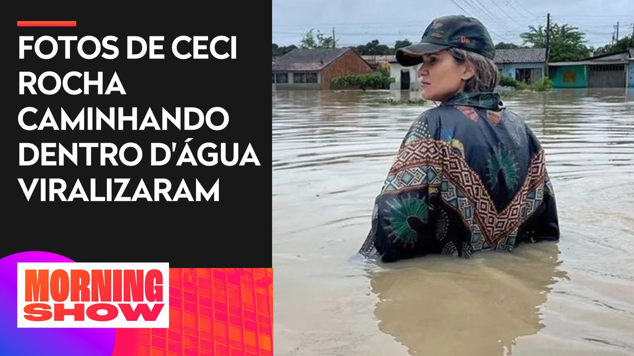 Prefeita de Atalaia (AL) rebate críticas por fotos posadas em enchentes