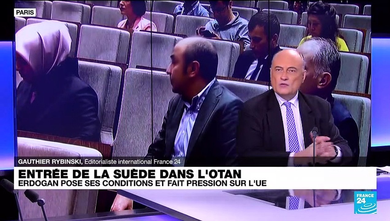 Erdogan soutiendra l'entrée de la Suède dans l'Otan si l'UE rouvre les discussions avec la Turquie