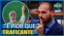Eduardo Bolsonaro compara professor 'doutrinador' a traficante