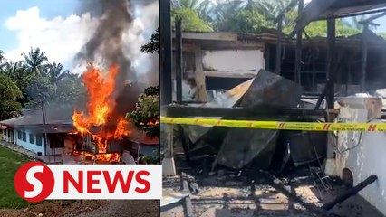 Two firemen rushed to Alor Gajah hospital after suffering breathing difficulties