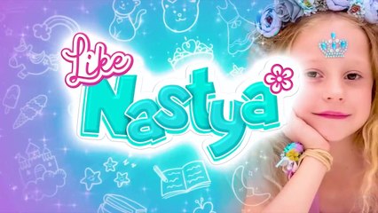 Nastya and an example of behavior at school and with friends