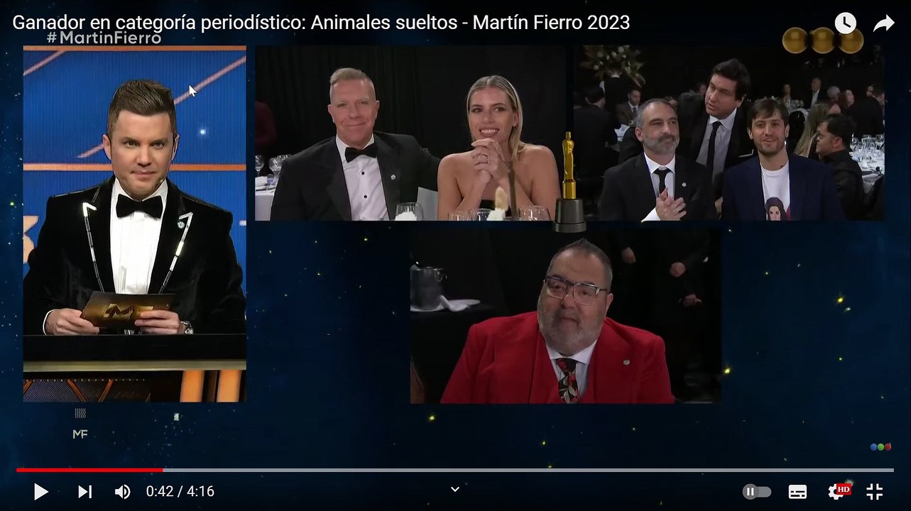 La reacción de Jorge Lanata en los MF
