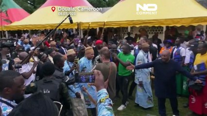 Watch: Killian Mbappe visits his father's native Cameroon