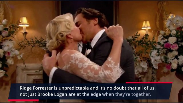 Ridge Leaves Brooke at Wedding- Deacon Step in to Wed Brooke_ The Bold and The B