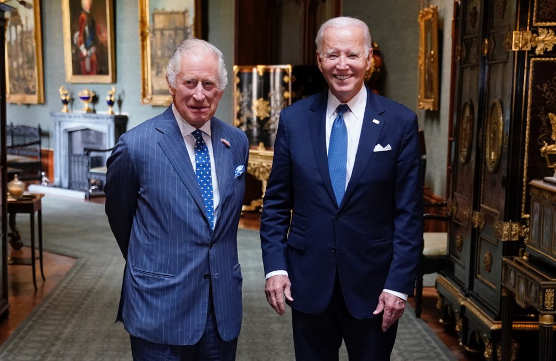 Biden trifft sich vor dem nato-gipfel mit könig charles iii. und premierminister sunak