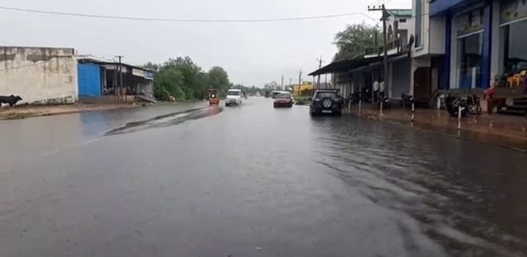 रेडिया डेम व लालसोट में पौने दो इंच पानी बरसा