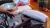 Amazing Cutting Giant Mrigal Fish Cutting & Chopping By Expert Fish