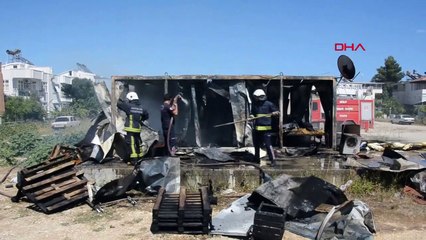 Incendie de conteneur à Serik： Désactivé