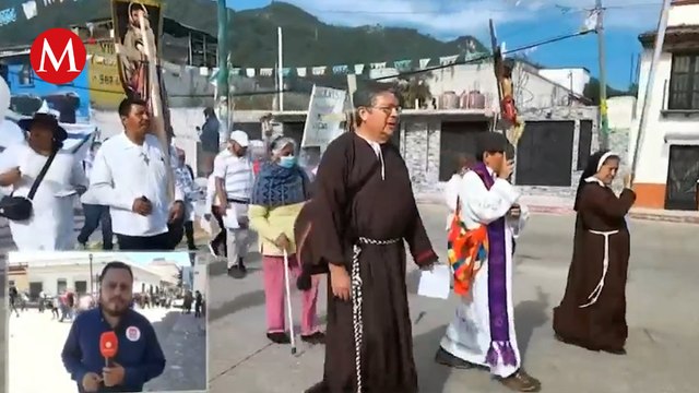 Peregrinación de Paz en Chiapas: 300 personas exigen cese de la violencia y garantías de seguridad