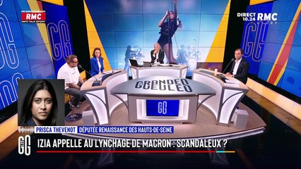 La députée Prisca Thévenot a été choquée par les propos d'Izia Higelin.