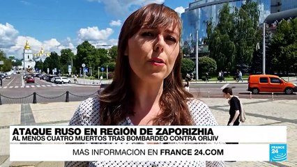 Informe desde Kiev: misil ruso impactó en centro de ayuda humanitaria en Orijiv