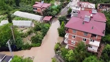 Une averse a frappé Ordu