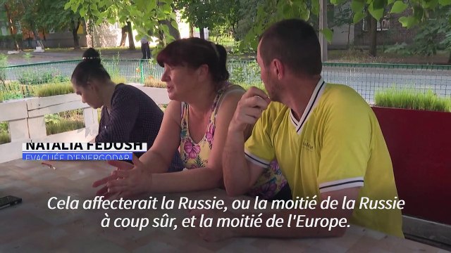 Ukraine: les habitants de Zaporijjia hantés par la menace d'une catastrophe nucléaire