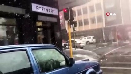 Il a neigé à Johannesburg pour la première fois depuis 2012