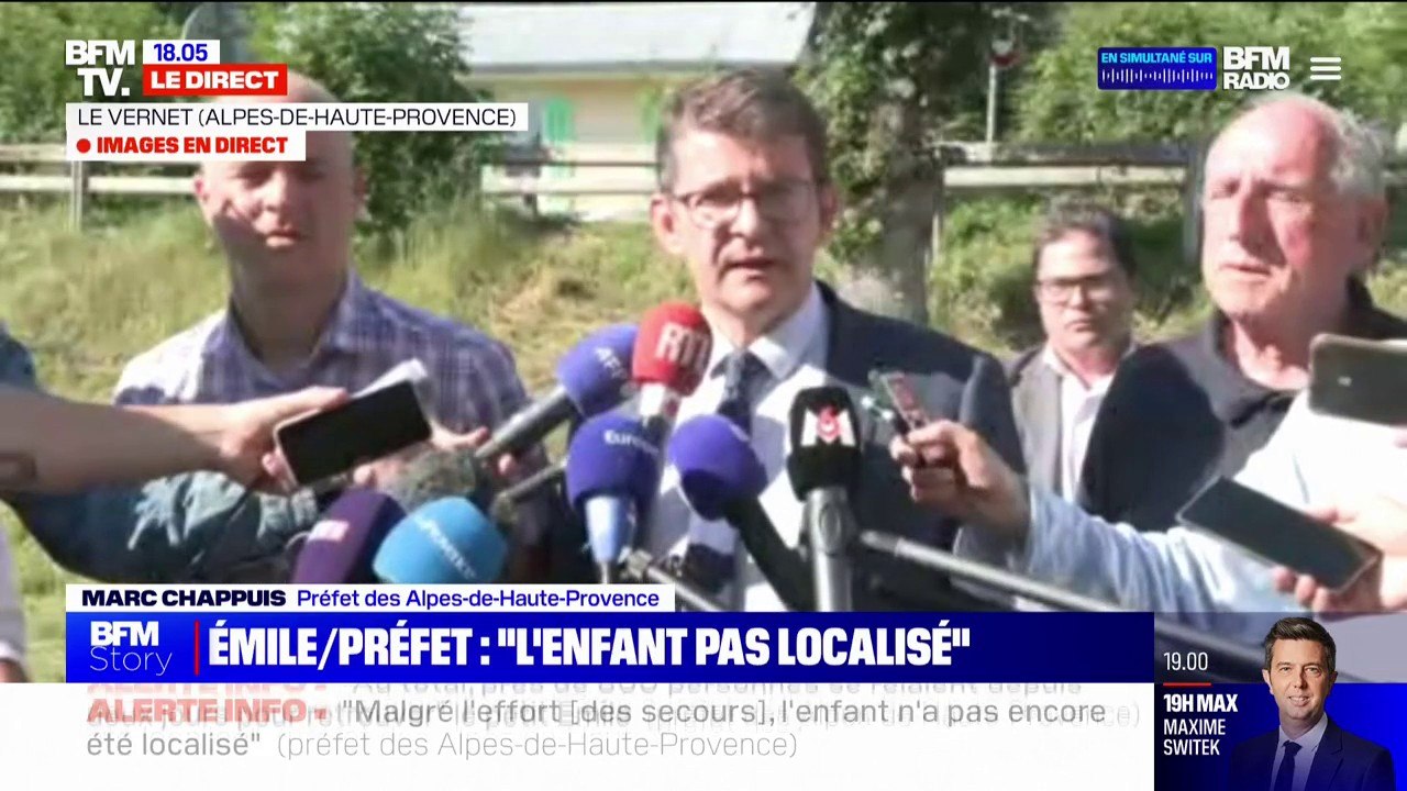 Disparition d'Emile: "Les recherches se poursui...