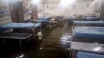 शहर की सड़कें ही नहीं, प्रदेश के सबसे बड़े अस्पताल के वार्डों में भरा पानी, मरीज परेशान, देखें वीडियो
