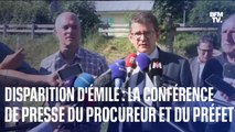 Disparition d'Émile: l'intégralité de la conférence de presse du procureur de la République et du préfet des Alpes-de-Haute-Provence