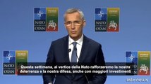 Nato, Stoltenberg: intensificheremo il nostro sostegno all'Ucraina