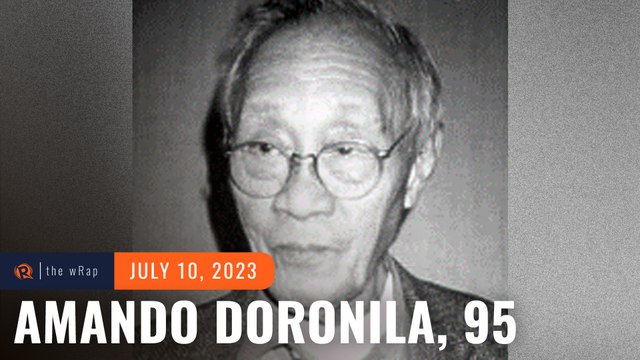 Veteran journalist Amando Doronila dies