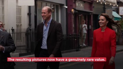 Rare Royal Sight: William and Kate Hugging AND Kissing!