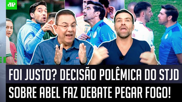 ABSURDO? MEU DEUS DO CÉU! Agora o Abel Ferreira... DECISÃO POLÊMICA do STJD em JULGAMENTO! DEBATE!