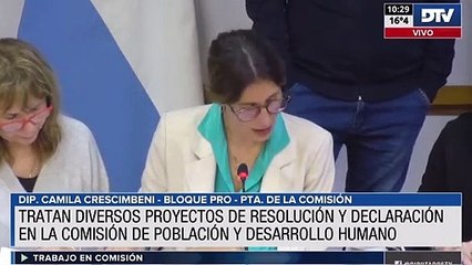 La Comisión de Población y Desarrollo Humano aprobó una batería de proyectos