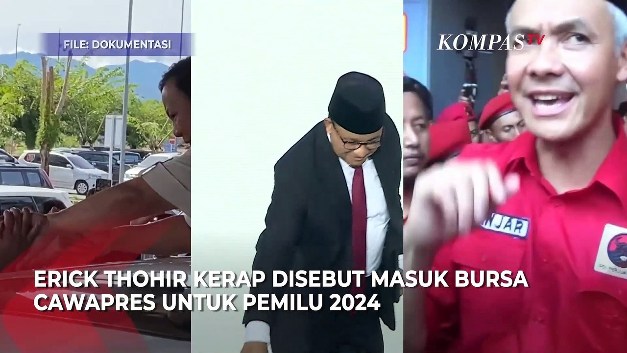Jawaban Erick Thohir Saat Ditanya Soal Peluang Jadi Cawapres