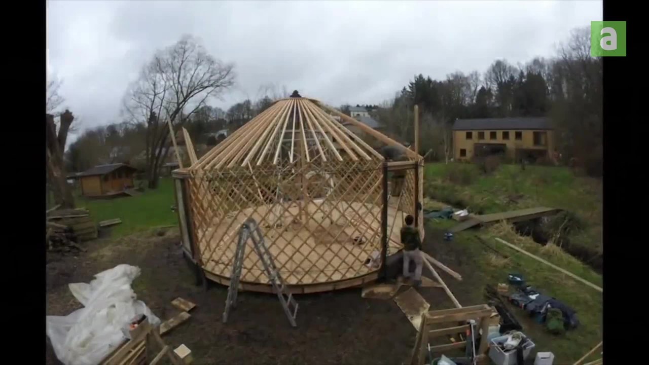 À Hour, BeYurt réalise une quinzaine de yourtes par an, pour les particuliers mais pas que...