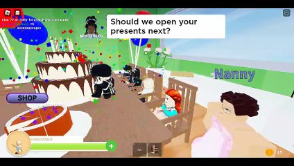 Me playing the sleepover in roblox then i died
