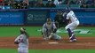 Multiple Giants errors cause Mookie Betts' base to collapse