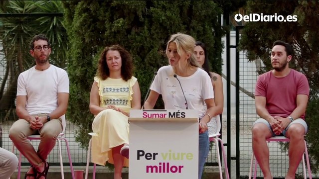 Yolanda Díaz alerta contra el negacionismo de Vox en plena ola de calor: “Son lunáticos climáticos”