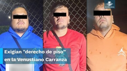 Capturan a 4 integrantes de la Unión Tepito que torturaban comerciantes