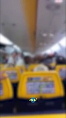 Homem se recusa a levantar em voo e passageiros brigam por assento