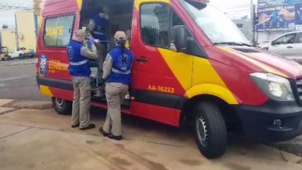 Ciclista fica ferido após ser atingido por carro no Parque São Paulo