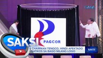 PAGCOR Chairman Tengco, hindi apektado sa mga batikos sa bago nilang logo | Saksi