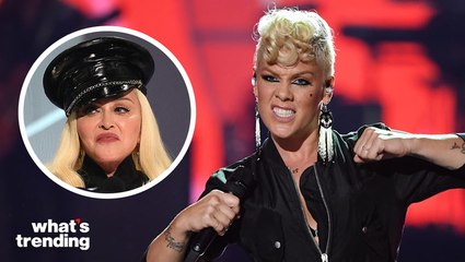 Behind P!nk's Alleged Feud with Madonna