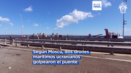 Ucrania ataca nuevamente el "puente de Putin" en Crimea