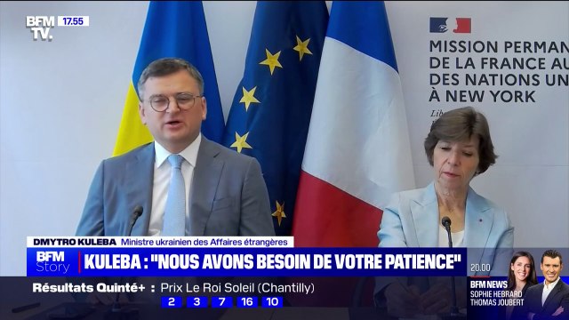 Accord sur les céréales ukrainiennes: La Russie met en danger des millions de personnes à cause de la hausse des prix de l'alimentation , pour le ministre ukrainien des Affaires étrangères