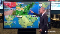 Showers and thunderstorms to return to the Northeast