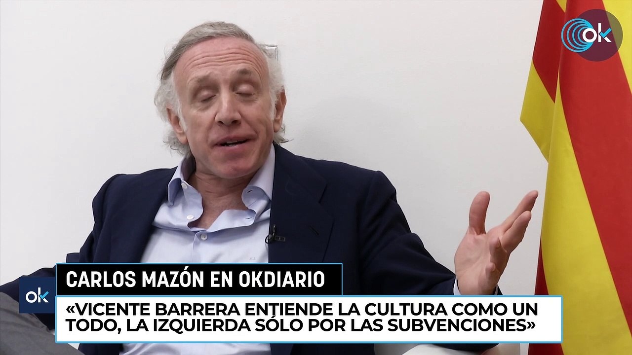 Carlos Mazón: «Vicente Barrera entiende la cult...
