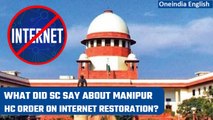 Manipur Violence: SC refuses to hear internet ban case; directs govt to approach HC | Oneindia News