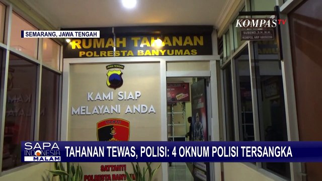 Tahanan Tewas di Polresta Banyumas, Polisi: 4 Oknum Polisi Tersangka!