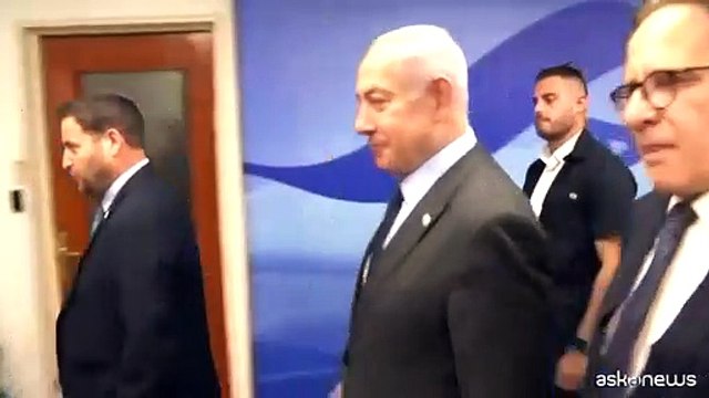 Netanyahu presiede riunione del governo, prima apparizione dal malore