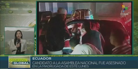 En Ecuador reportan asesinato de candidato a la Asamblea Nacional