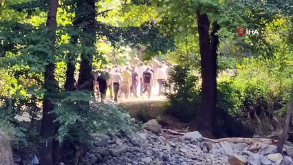 Bakan Yerlikaya ile gurbetçinin sel diyaloğu