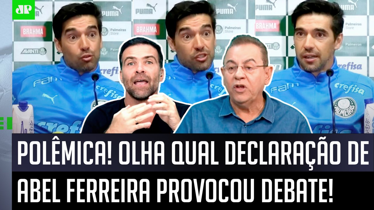 "ISSO FOI ARROGÂNCIA PURA! Cara, essa DECLARAÇÃO do Abel..." OLHA o que DEU POLÊMICA no Palmeiras!