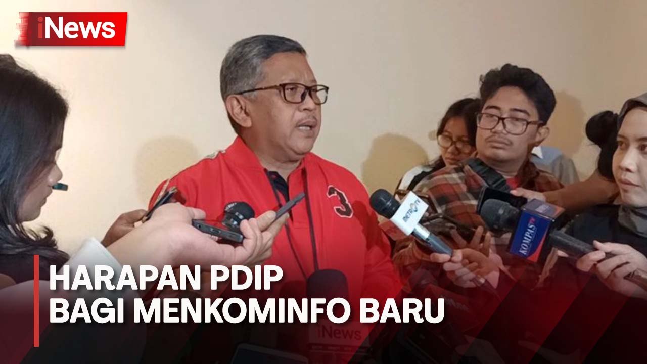 Presiden Jokowi Lantik Menkominfo Baru, Ini Harapan PDIP